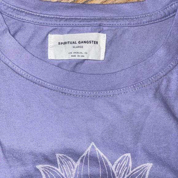 SPIRITUAL GANGSTER 100% cotton tank top/exc condition/XL - Picture 3 of 5